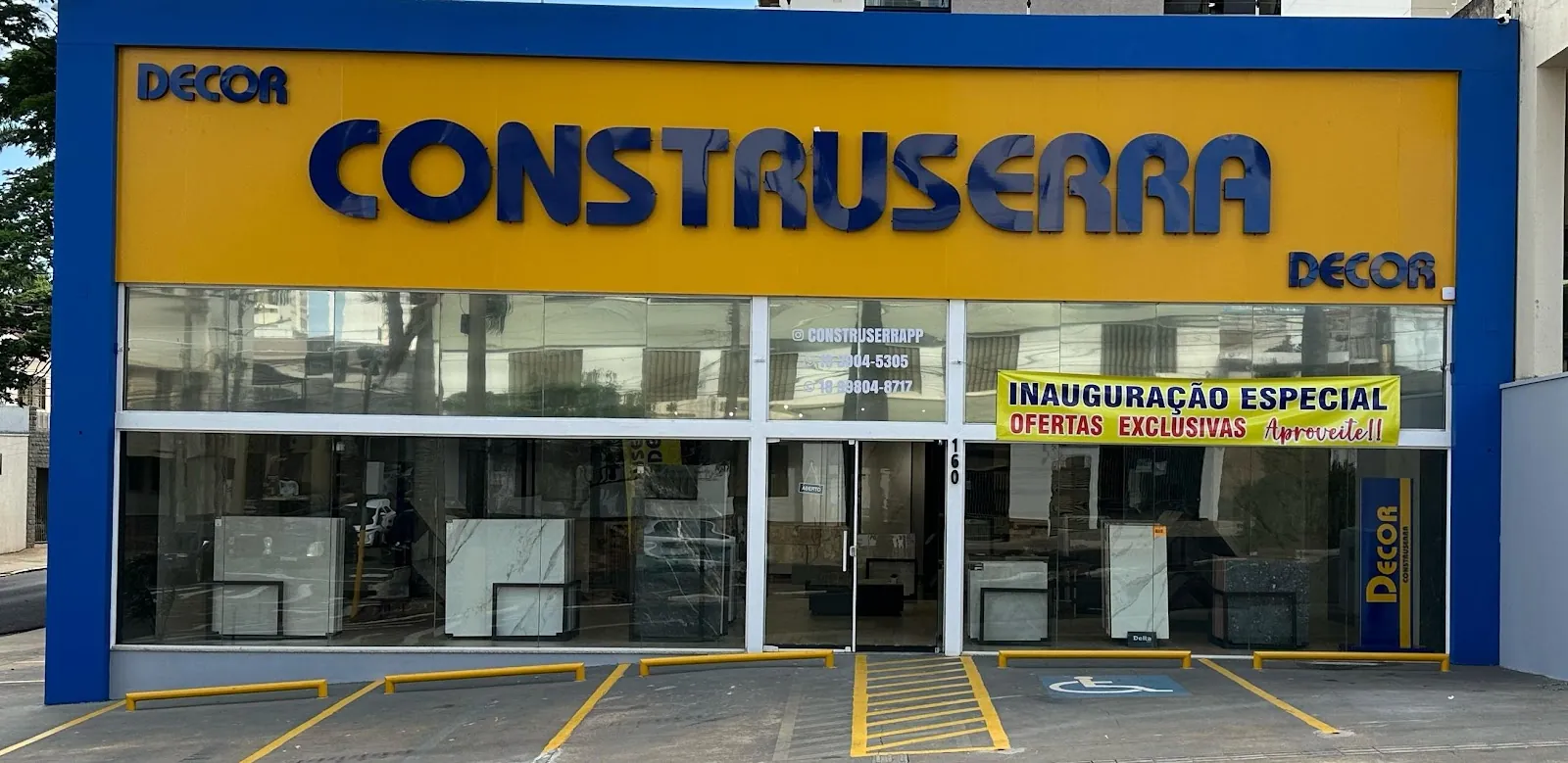 Construserra Decor Centro vista da Avenida Washington Luiz