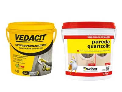 Impermeabilizantes para concreto e argamassa