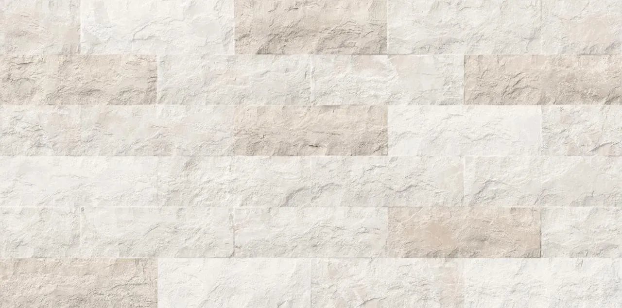 Textura do revestimento em relevo Rock Face Trulli da Savane
